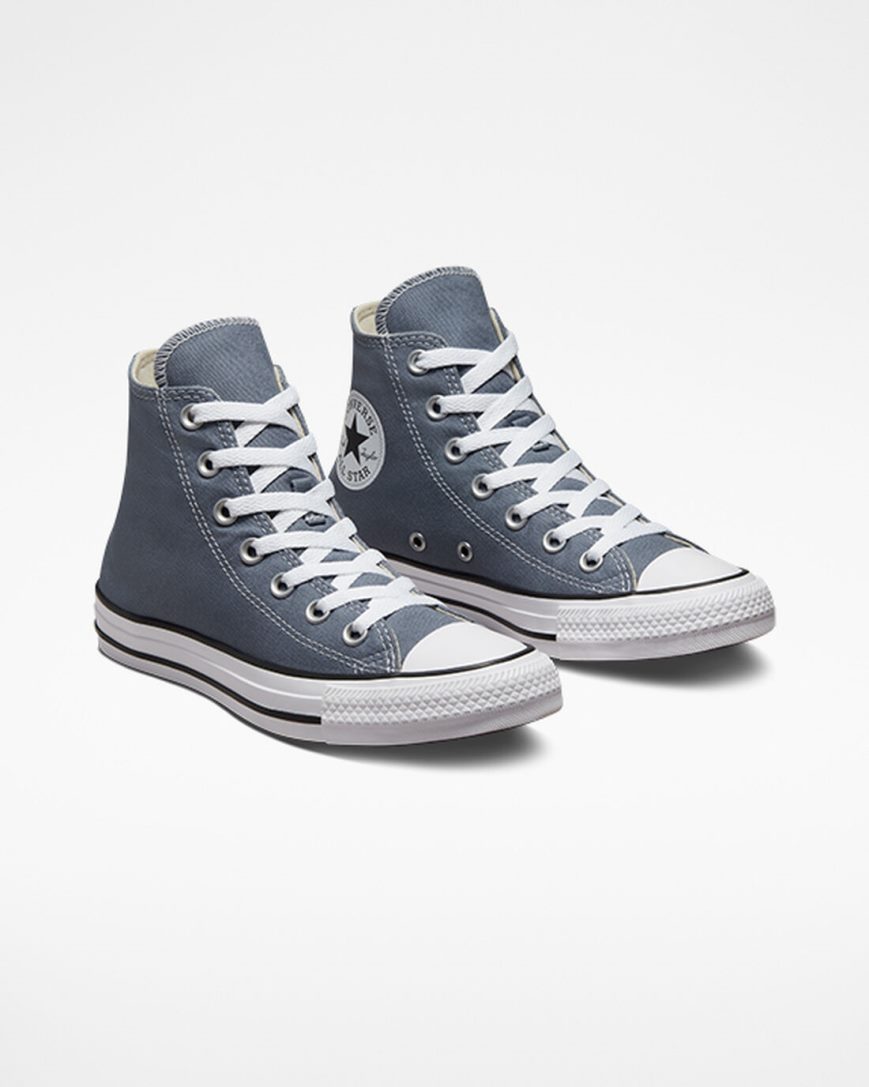 Tenisi Inalti Barbati Converse Chuck Taylor All Star Seasonal Color Gri | RO CSUDK472